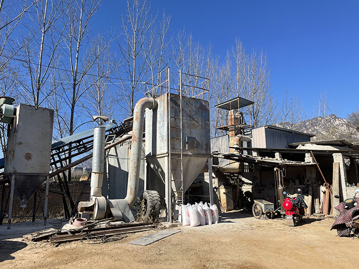 肃州区混凝土用石英砂生产现场